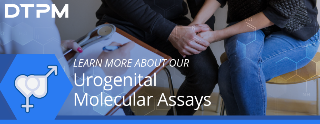 Urogenital molecular assays developed by DTPM