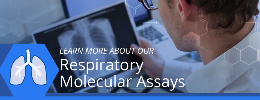 Respiratory molecular testing assays developed by DTPM